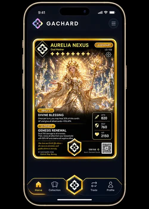 Digital Gachard card